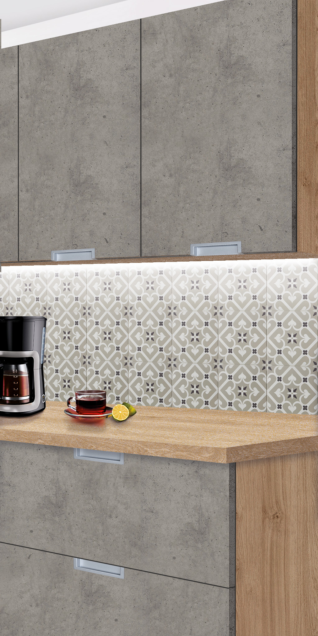 Кухонные гарнитуры МОНО Элегантный лофт SIDAK SIST739-13895