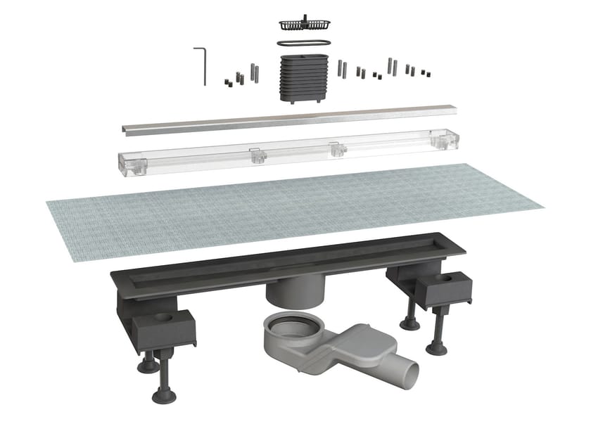 Слив для душа из нержавеющей стали Bonomini Canalissima ARCH-00129177
