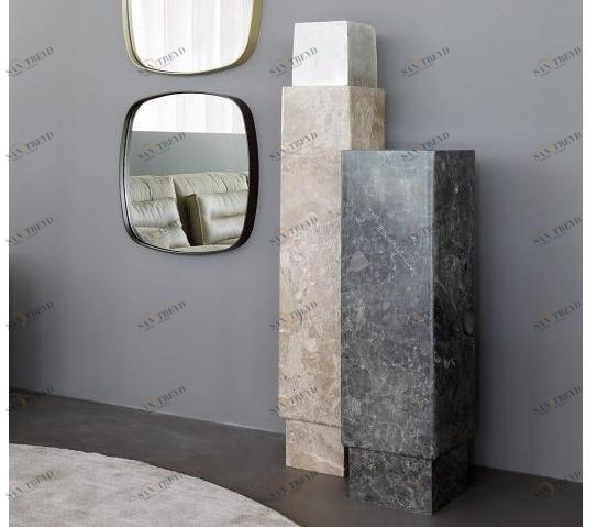 Piet Boon Пьедестал из мрамора или металла на мдф  Pbc 04.21-25/40-44 