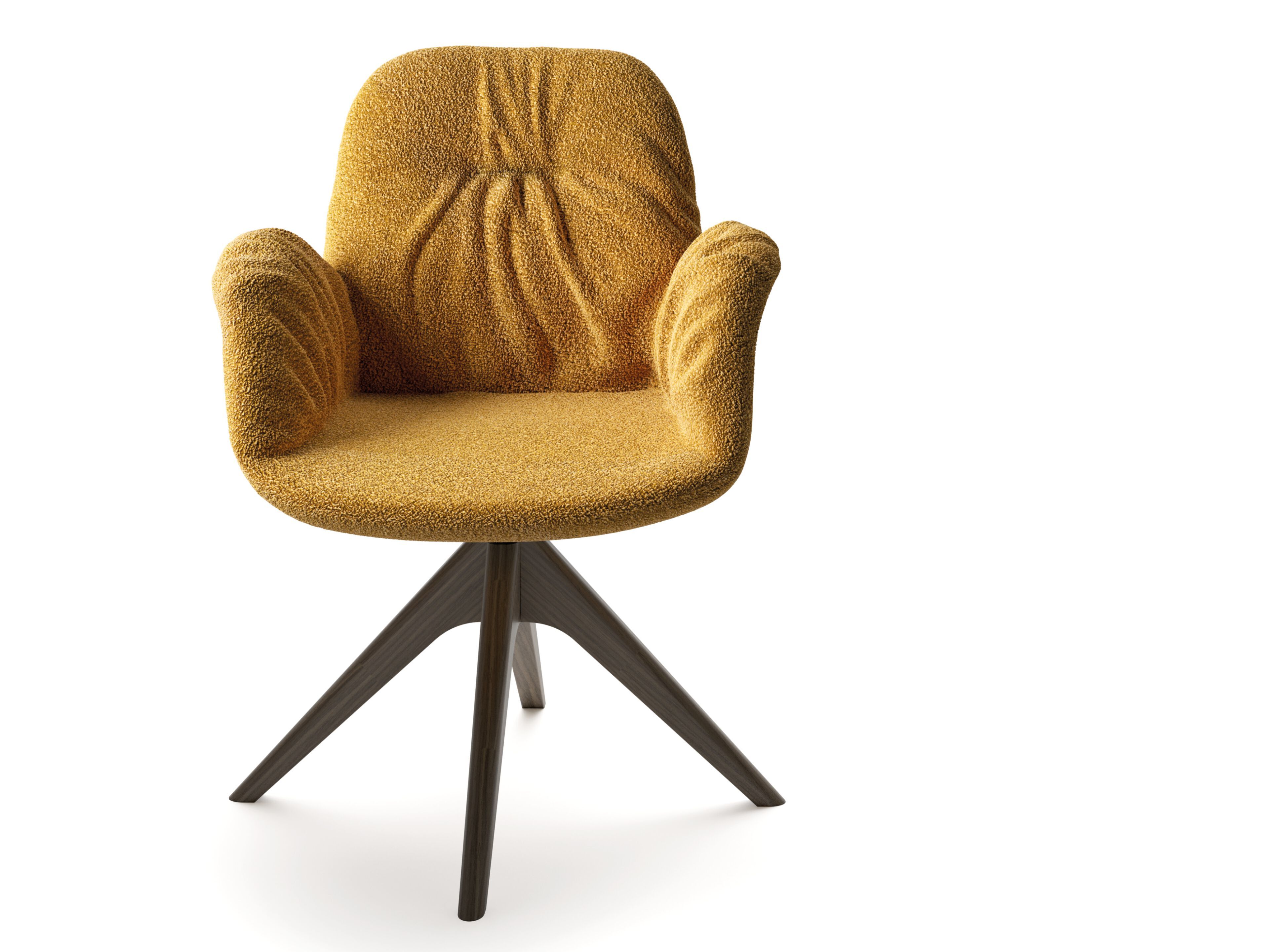 Тканевый стул с подлокотниками Innova Imbottiti Eleven ARCH-00124548