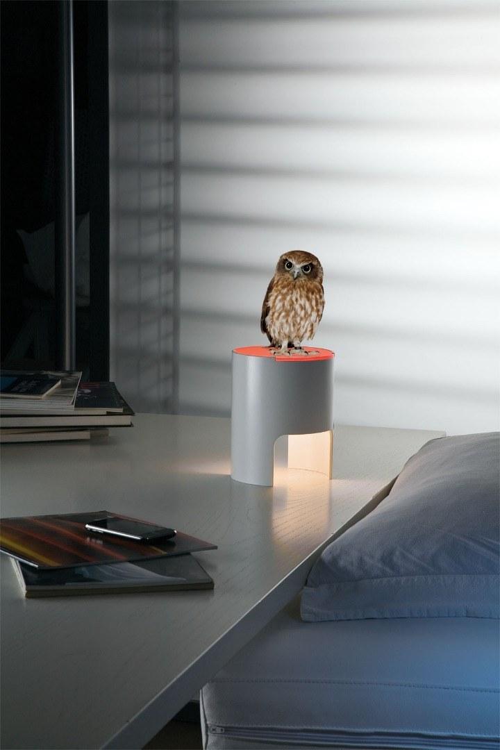 Martinelli Luce Настольная лампа из алюминия  804/bi/bi  - Вид №2