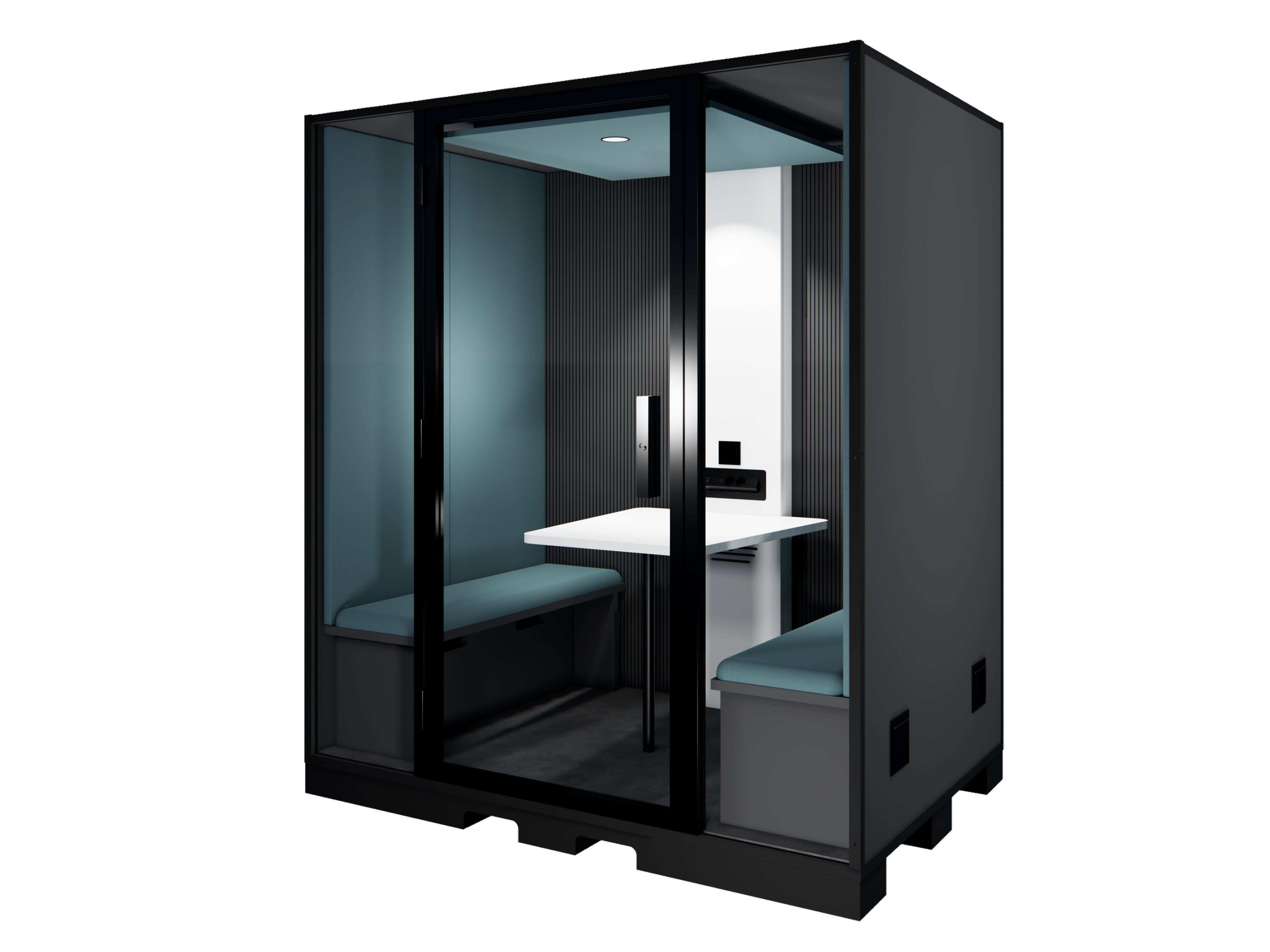 Акустическая офисная кабина со встроенным освещением Blabla-Cube Indus ARCH-00080944 - Вид №1