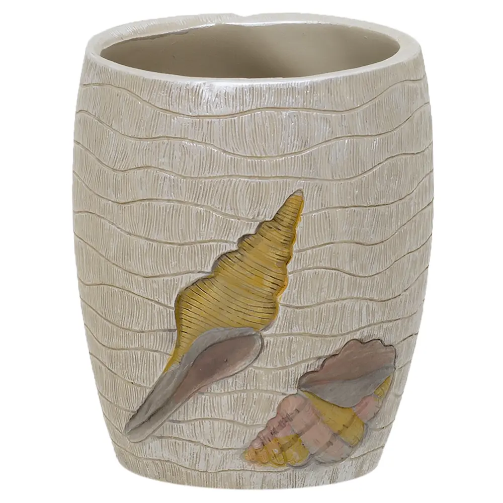 Стакан для зубных щёток настольный Raindrops «Ракушки» цвет бежевый Ракушка STLM-2116225