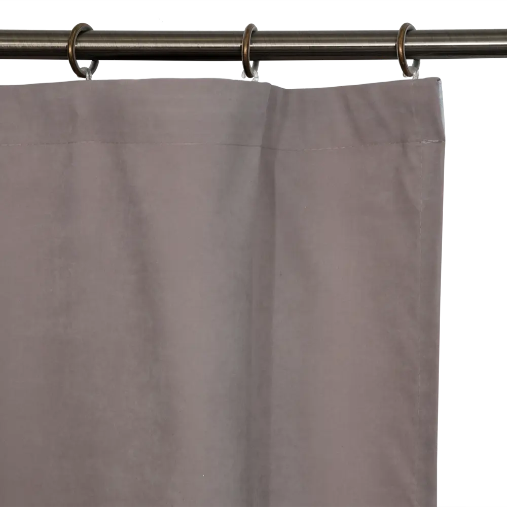 AMORE MIO Штора «Замша» бежевая 160×260 см с велюровым эффектом 82331493 STLM-0024714 - Вид №4