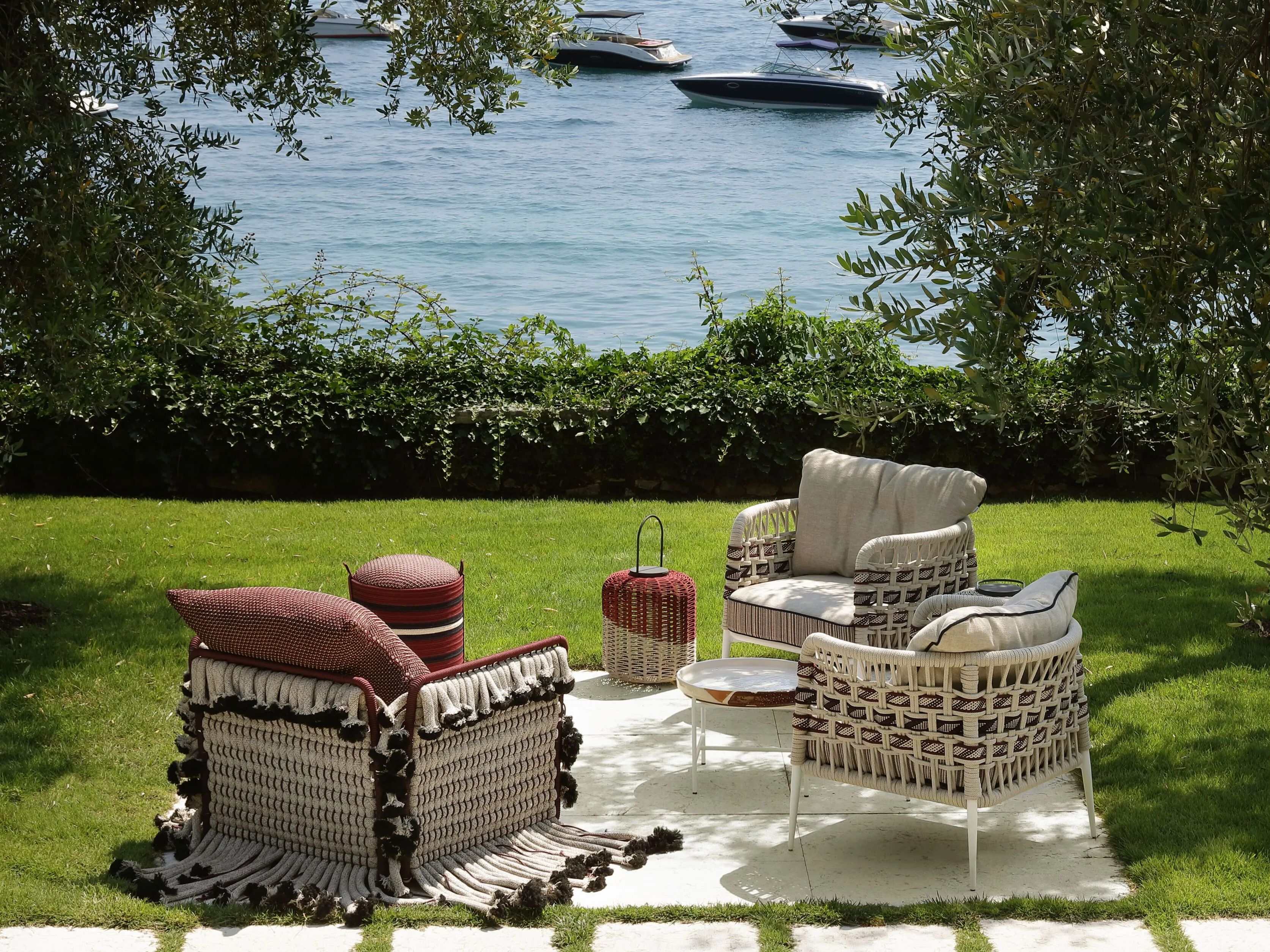 Плетеное уличное кресло с веревками Nodo Italia Antonio Marras + Nodo Italia ARCH-00120059 - Вид №5