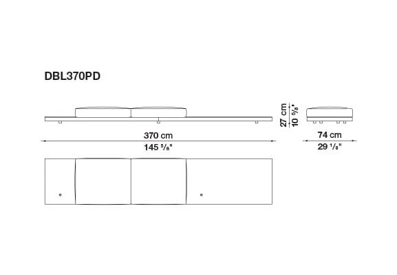Кожаный диван B&B Italia док ARCH-00106863 - Вид №13