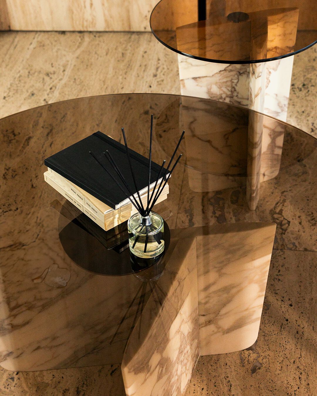 Мраморный журнальный столик Maami Home Quina ARCH-00064068 - Вид №3