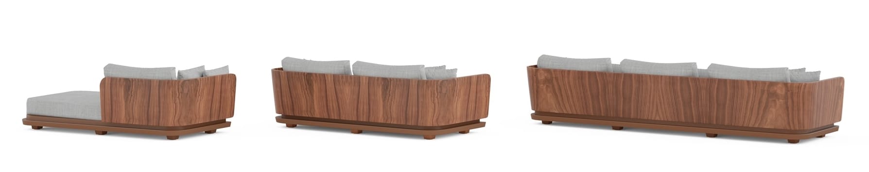 3-местный тканевый диван Punt Amor Cortese ARCH-00031696 - Вид №8