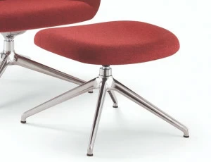 Quadrifoglio Прямоугольный пуф из ткани City