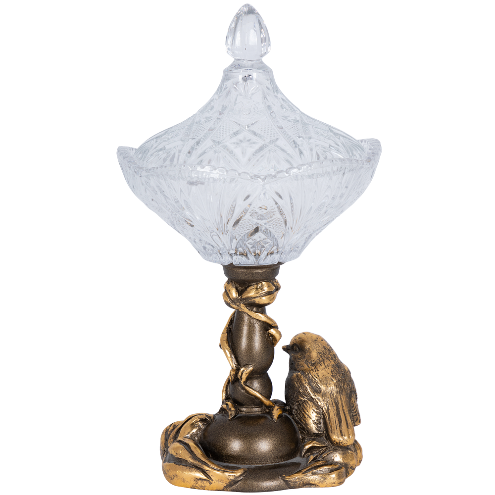 52109 Фруктовница-конфетница Зарничка Свитти Бронза BOGACHO  - Вид №3