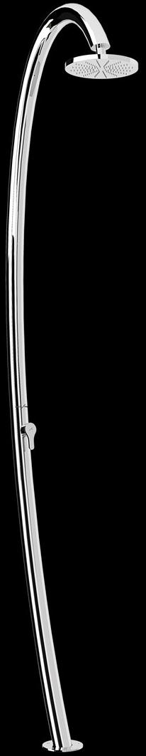 Inoxstyle Открытый душ из нержавеющей стали с душевой лейкой sun-id-1371103 - Вид №5