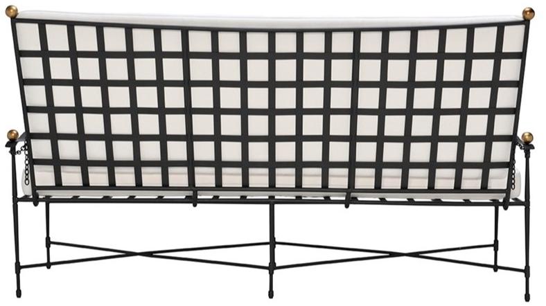 JANUS et Cie 3-местный раскладывающийся садовый диван из нержавеющей стали Amalfi sun-id-1514592 - Вид №2