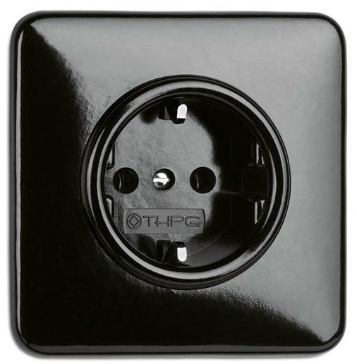 THPG Розетка одинарная бакелитовая электрическая  173038  - Вид №2