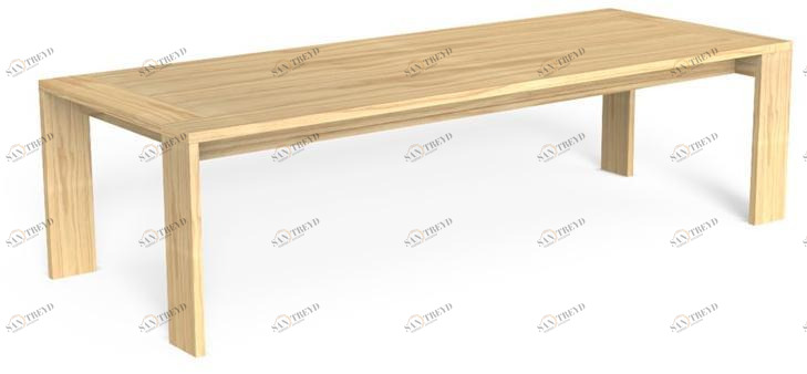 Talenti Прямоугольный садовый стол из accoya® Argo Agotp220-agotp280