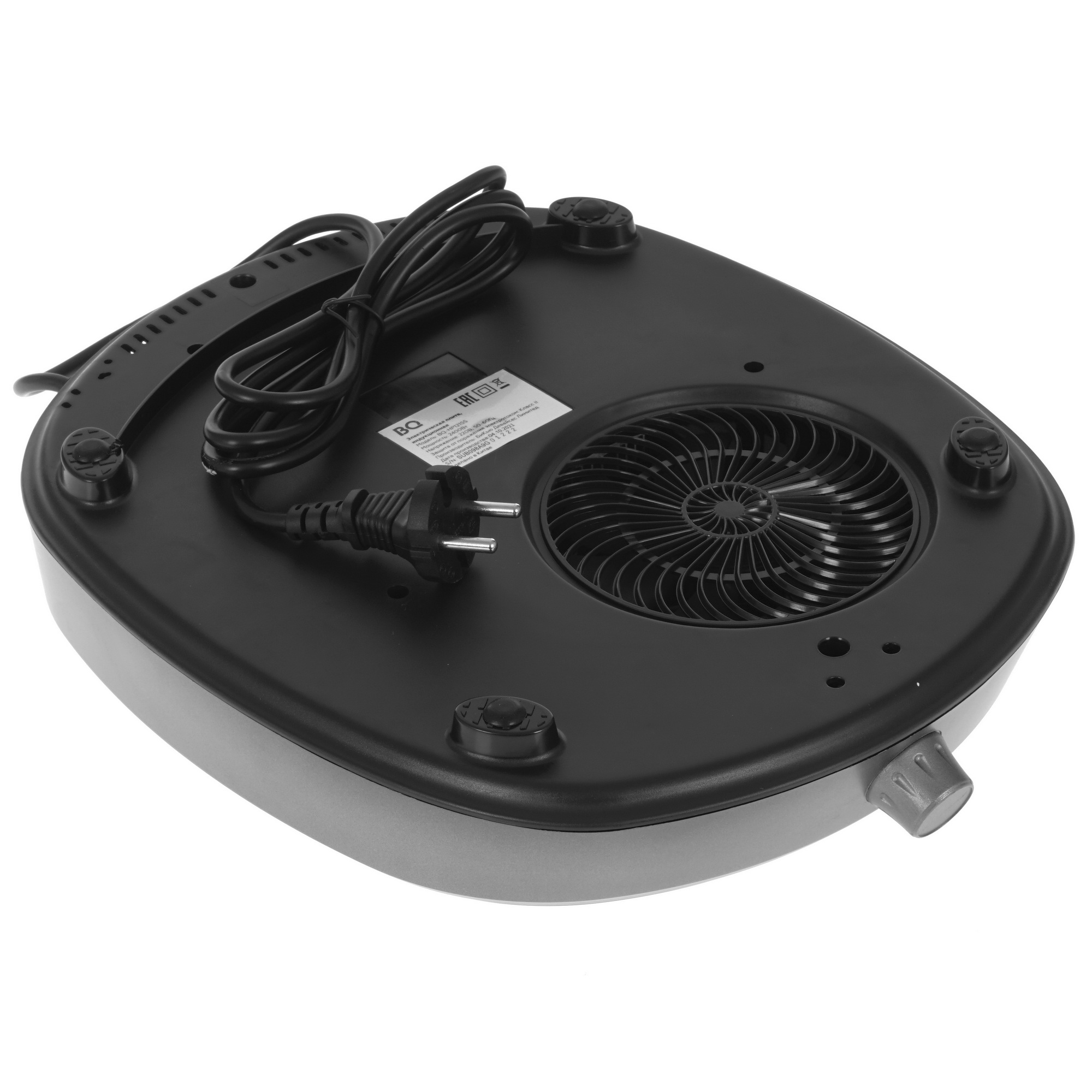 5352965 Плита компактная электрическая BQ HP121SS черный STDN-0040712 - Вид №4