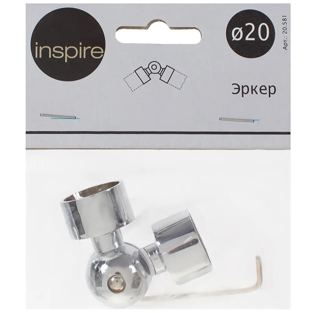 Эркер 2 см цвет хром 13451708 STLM-2137033 INSPIRE  - Вид №3