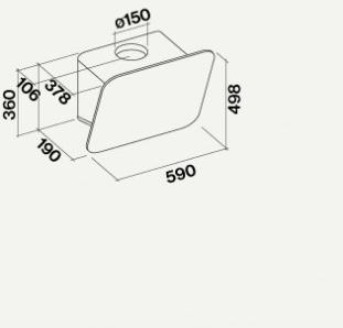 Falmec Настенный стальной кожух Design sun-id-1409880 - Вид №8