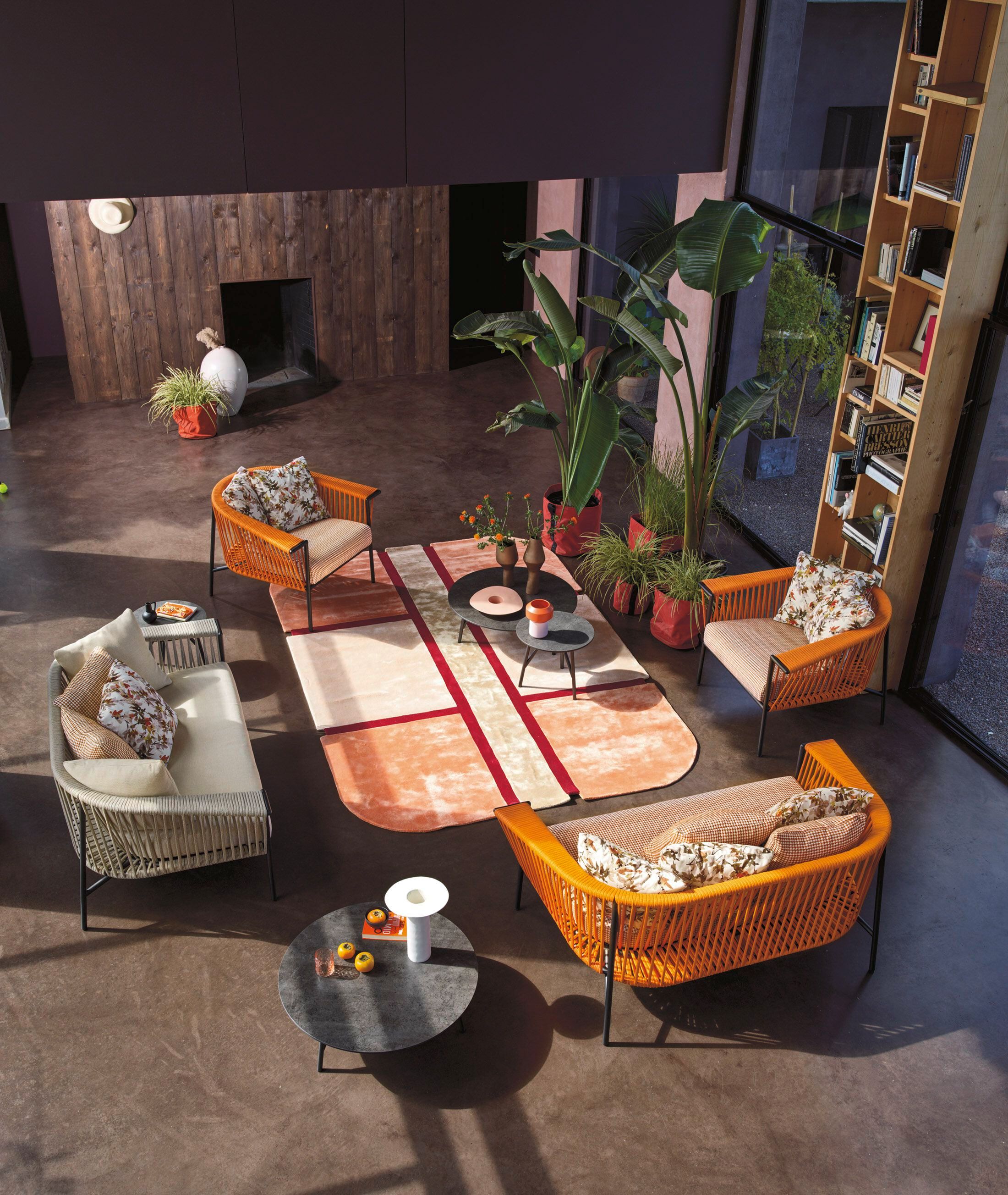 Стальной диван с порошковым покрытием Roberti Corolle ARCH-00119544 - Вид №6