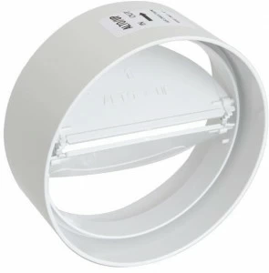 First Corporation Муфта для круглых труб с обратным дроссельным клапаном La ventilazione Cvl150b