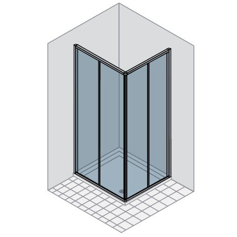 A-CEK2 Quadra collection Душевая кабина DUKA 45135 - Вид №1