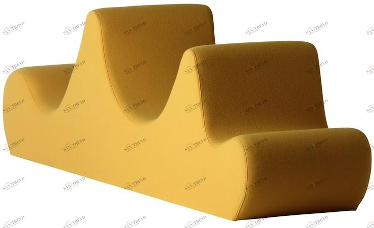 Verpan Модульный тканевый диван Welle sun-id-1362219