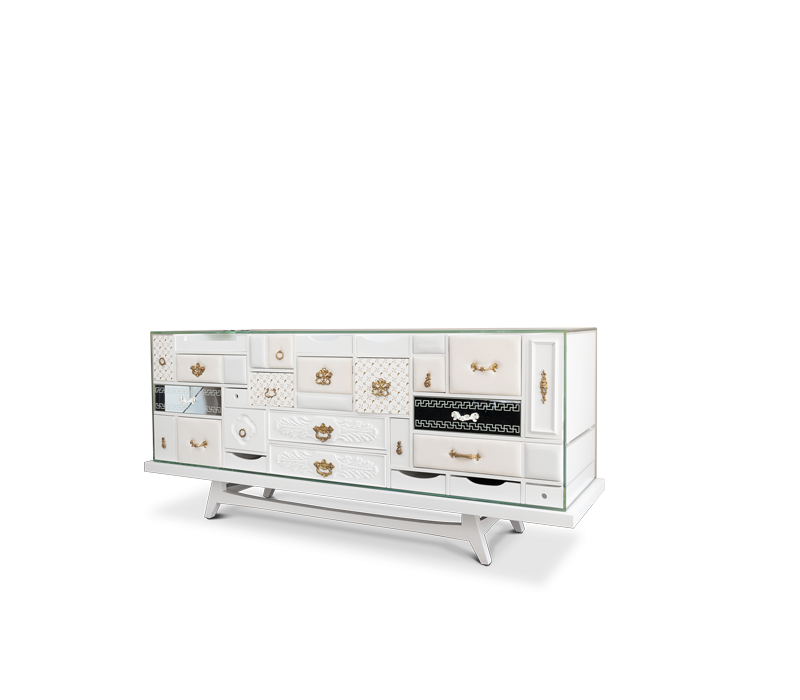 0-320 Буфет Mondrian белый  Boca Do Lobo  - Вид №17
