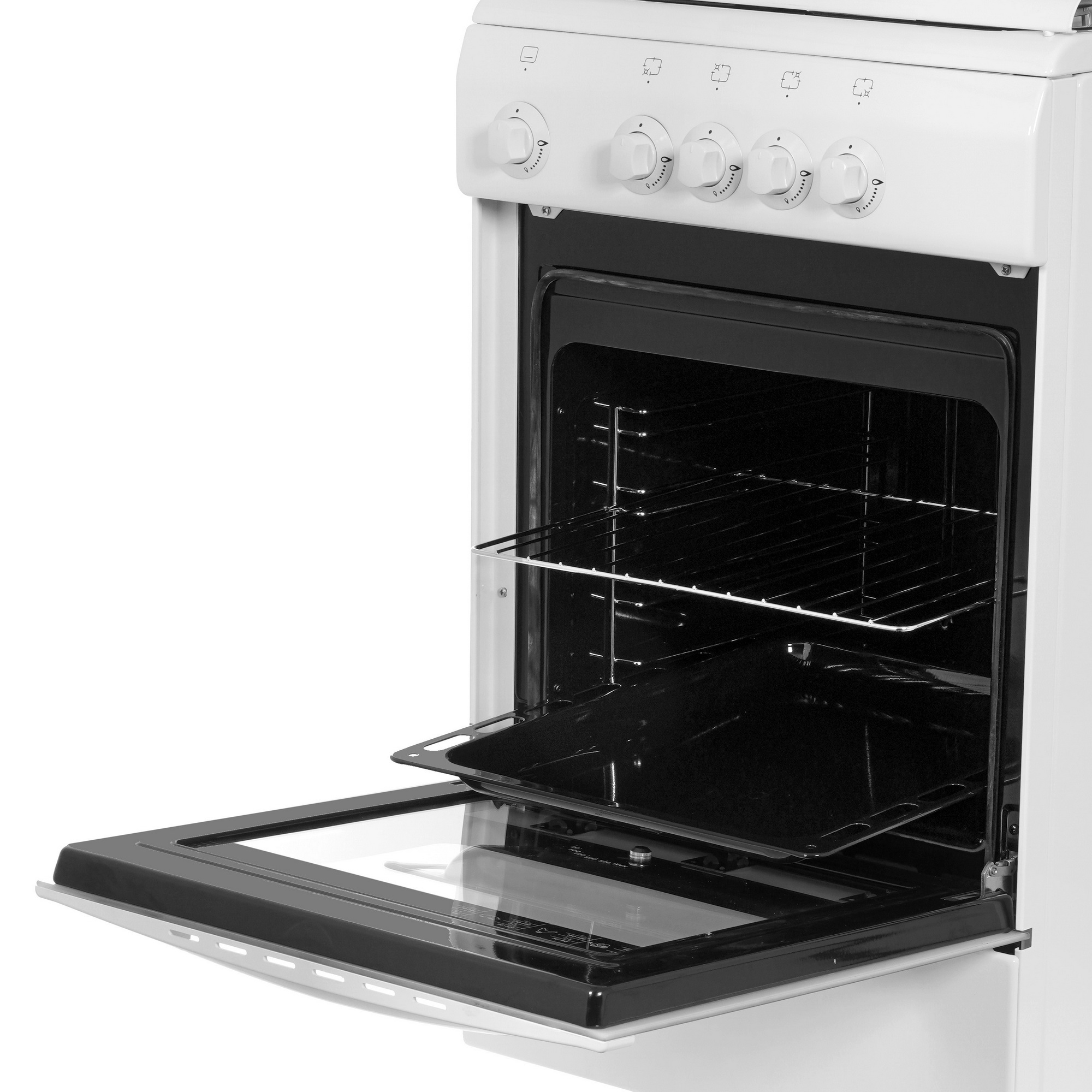 1185582 Газовая плита De Luxe 506040.05Г (КР) белый STDN-0096778 - Вид №5