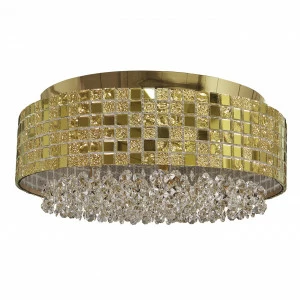 Потолочная люстра Lightstar Bezazz 743062 LIGHTSTAR ДИЗАЙНЕРСКИЕ, BEZAZZ, ДВУХЪЯРУСНЫЕ 058342 Золотой