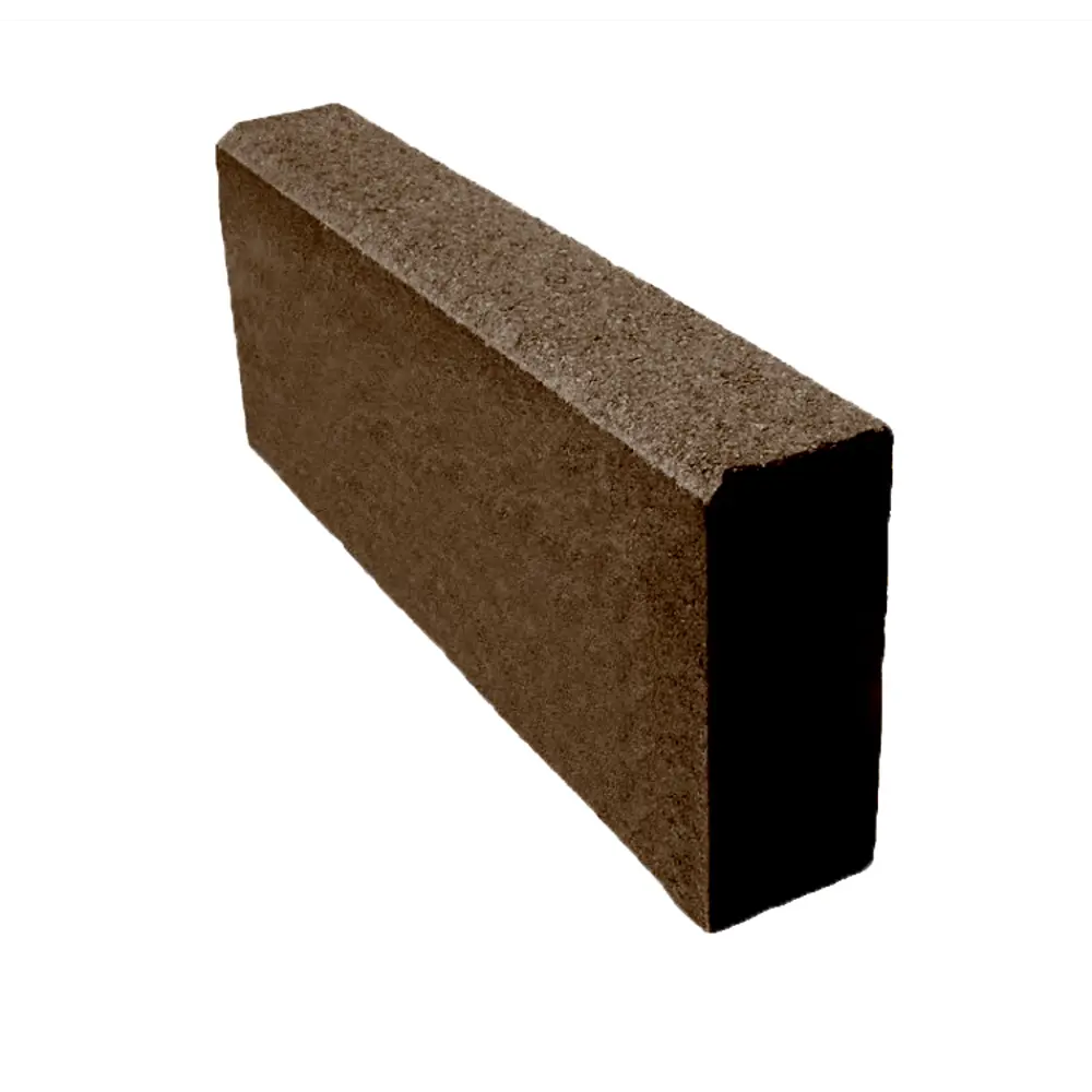 Бордюр тротуарный 500x200x80 мм коричневый 82634461 STLM-2042910 Santreyd 