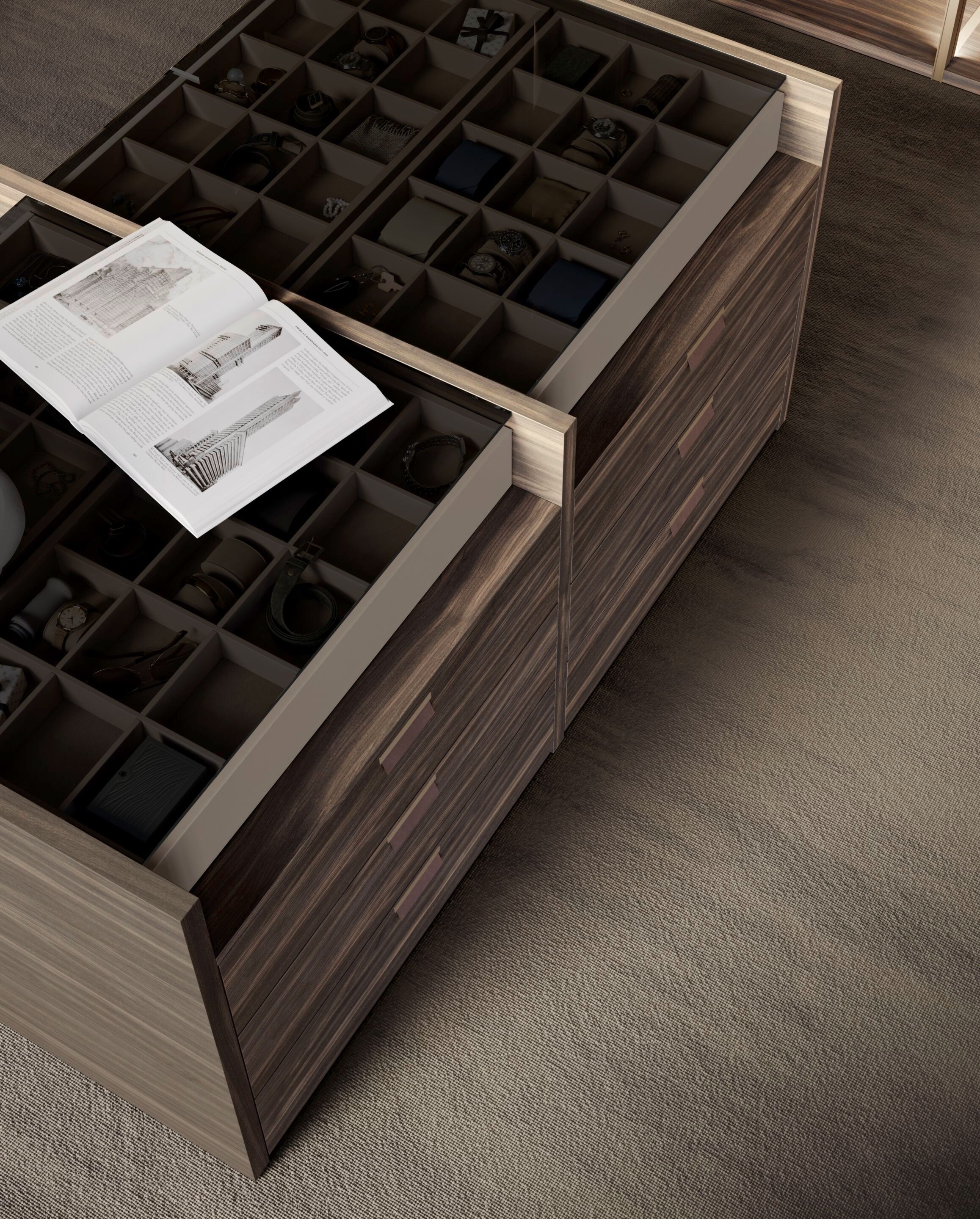 Деревянный островной комод Olivieri ISOLA LOFT ARCH-00050740 - Вид №2