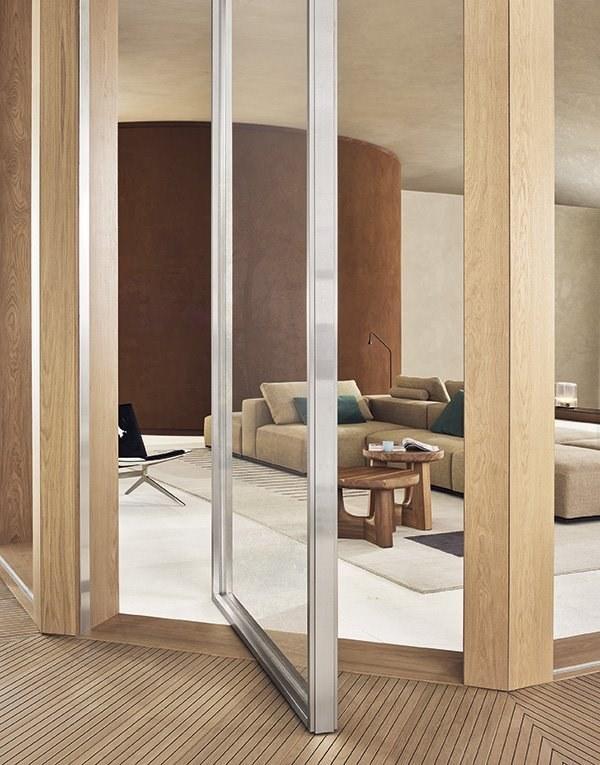 Poliform Круглый деревянный журнальный столик sun-id-1457691 - Вид №2