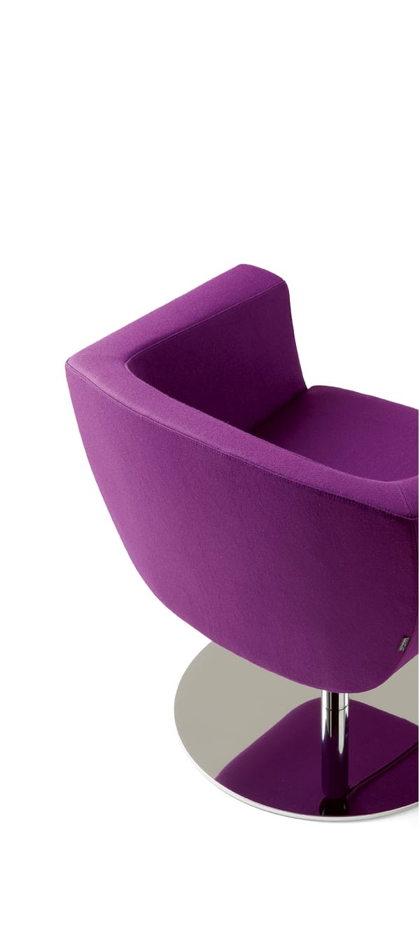 Кожаный поворотный стул с подлокотниками Kastel Koppa ARCH-00083151 - Вид №5