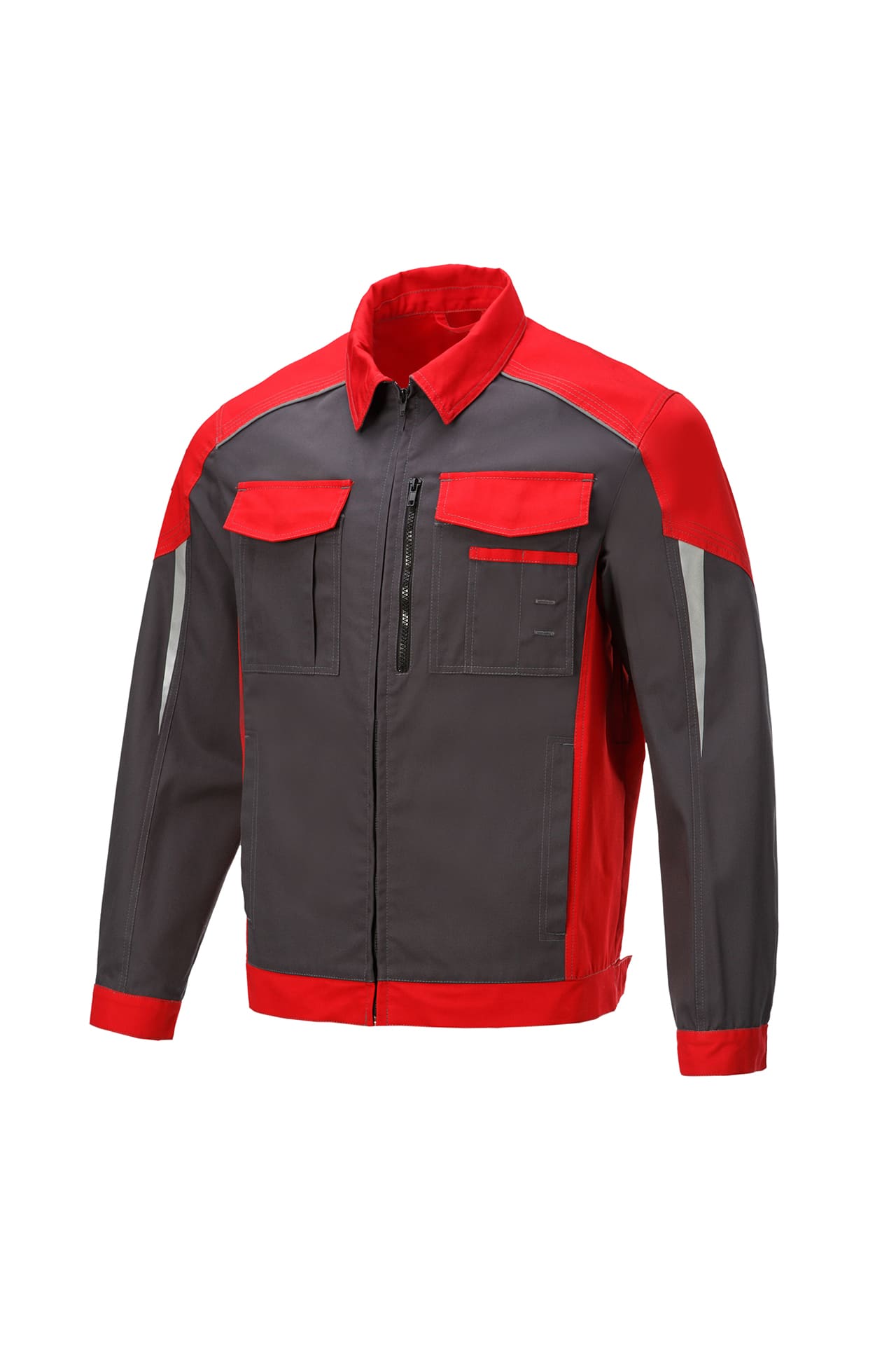 5044431 Костюм NEW графит красный STATUS  Летняя спецодежда  размер 48-50/182-188  - Вид №1