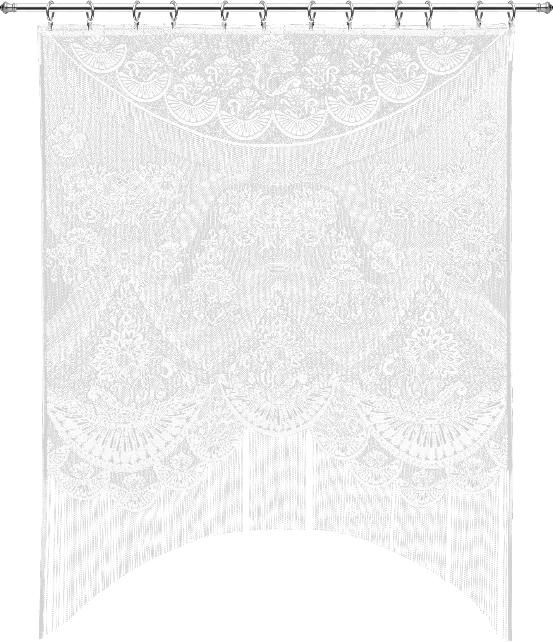 Santreyd «Магия» — тюль для кухни с вензелями 170×220 см 81965518