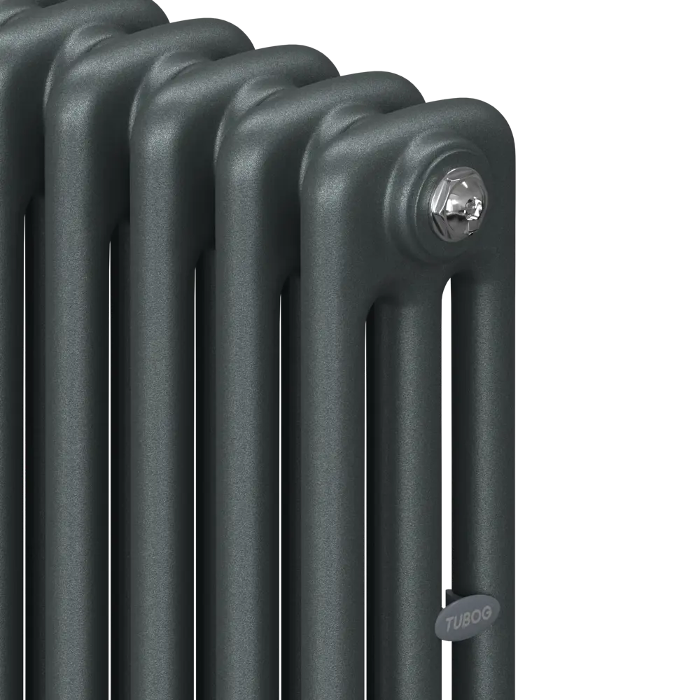 Радиатор трубчатый Rifar Tubog TUB 3057-18 TI 500/103 18 секций боковое подключение сталь серый 88492297 STLM-2176649 - Вид №3