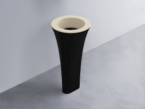 AMLA45-LN+AMPILT-N+AMCOLT-N Раковина Amedeo Tondo отдельностоящая cielo Enjoy + Amedeo