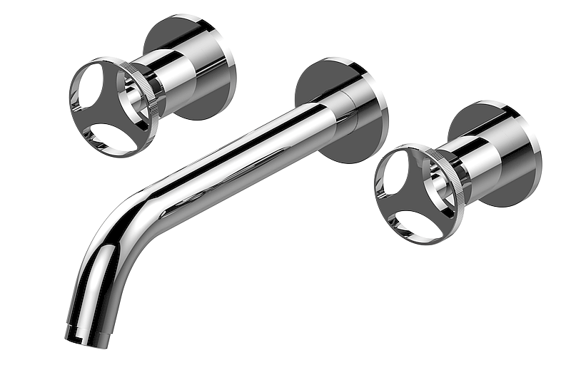 E-11431-C19B-T Wall-mounted basin mixer with 23,4cm spout - Trim only GRAFF Harley