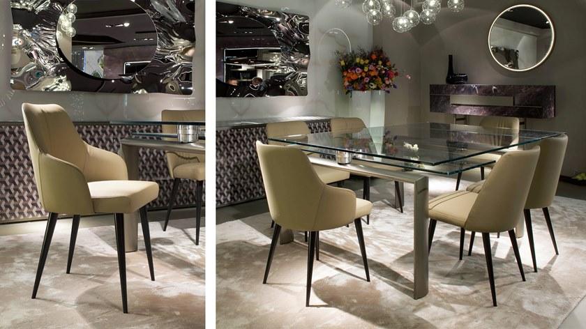 Reflex Мягкое кожаное кресло с подлокотниками Comfort sun-id-1437750 - Вид №1