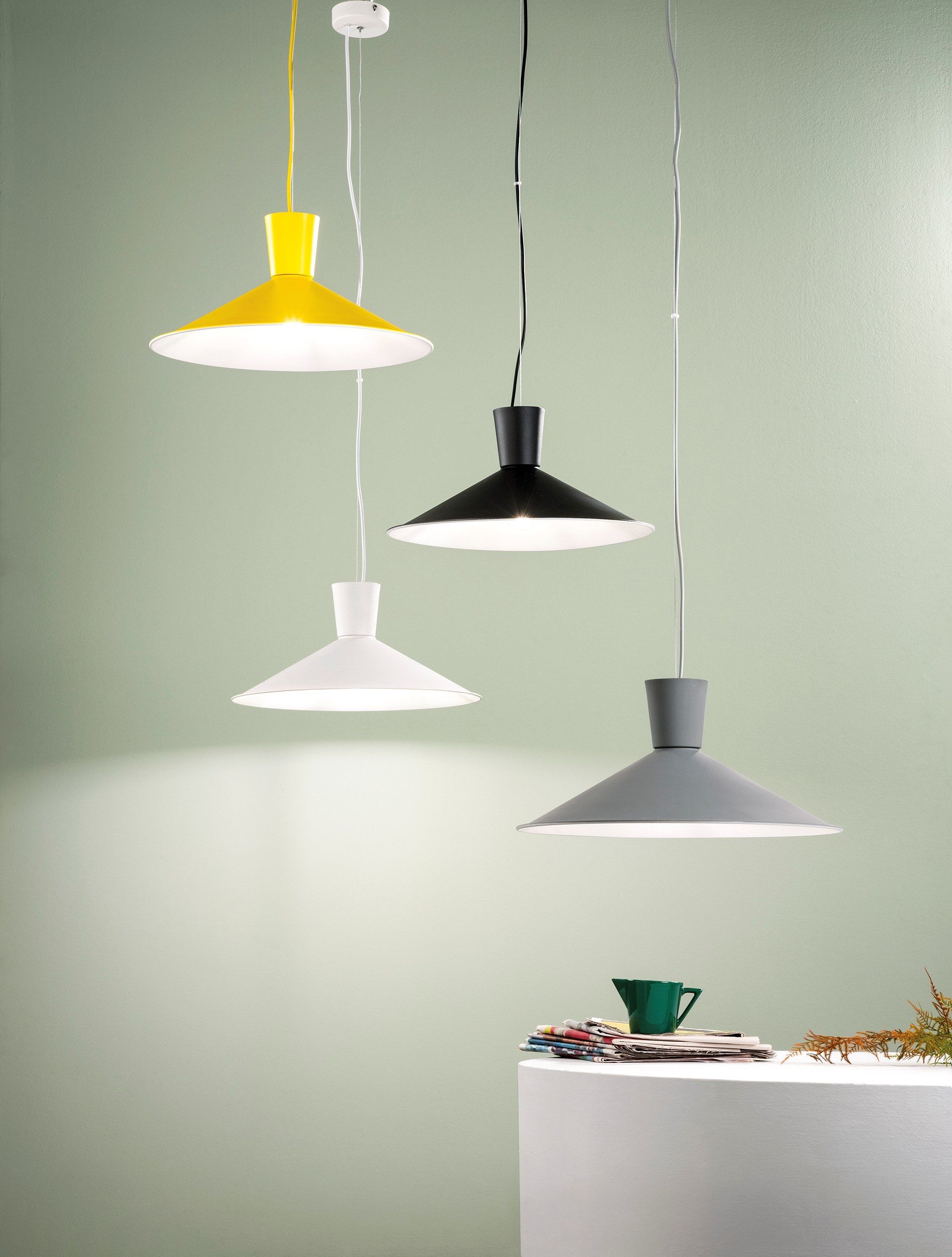 Алюминиевый подвесной светильник с порошковым покрытием Rossini Illuminazione Ainur ARCH-00079498 - Вид №2