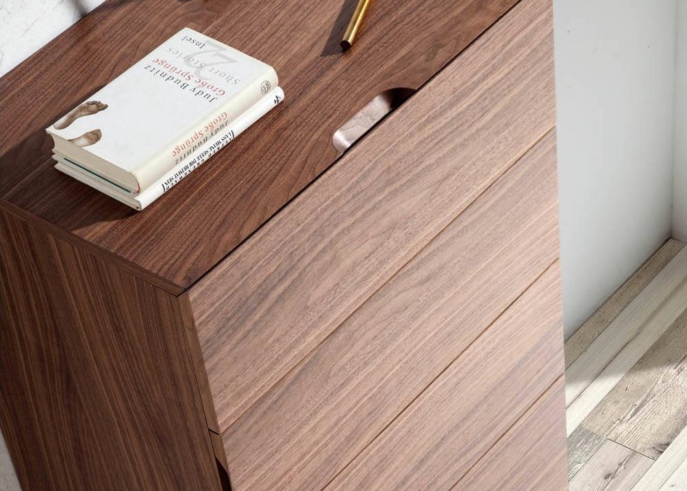 Комод высокий с ящиками орех CP1702-A от Angel Cerda ANGEL CERDA ДИЗАЙНЕРСКИЕ 148710 Коричневый;орех  - Вид №1