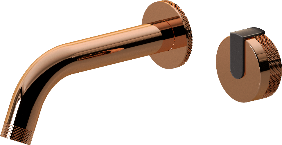 E-11535-R1RG-L1GM-RG Настенный прогрессивный смеситель скрытого монтажа для раковины GRAFF MOD+