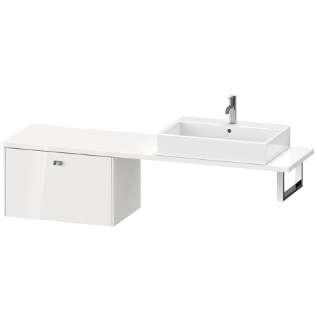 BR514300909 Brioso Шкафчик для компактной консоли Светло-голубой матовый декор Duravit - Вид №2