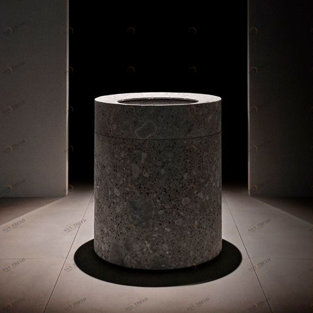 08AQ1CE Накладная раковина на столешницу  круглая Toscoquattro 