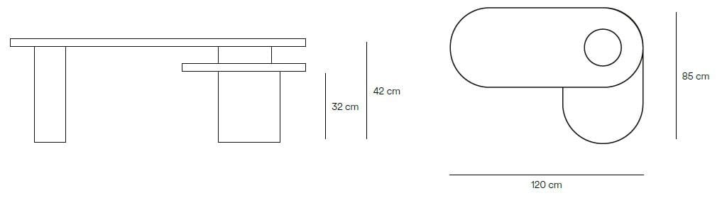 Деревянный поворотный стол TEULAT Nori ARCH-00120905 - Вид №17