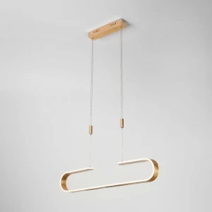 Подвесной светодиодный светильник Eurosvet Sender 90072/1 золотой EUROSVET SENDER 200236 Золотой