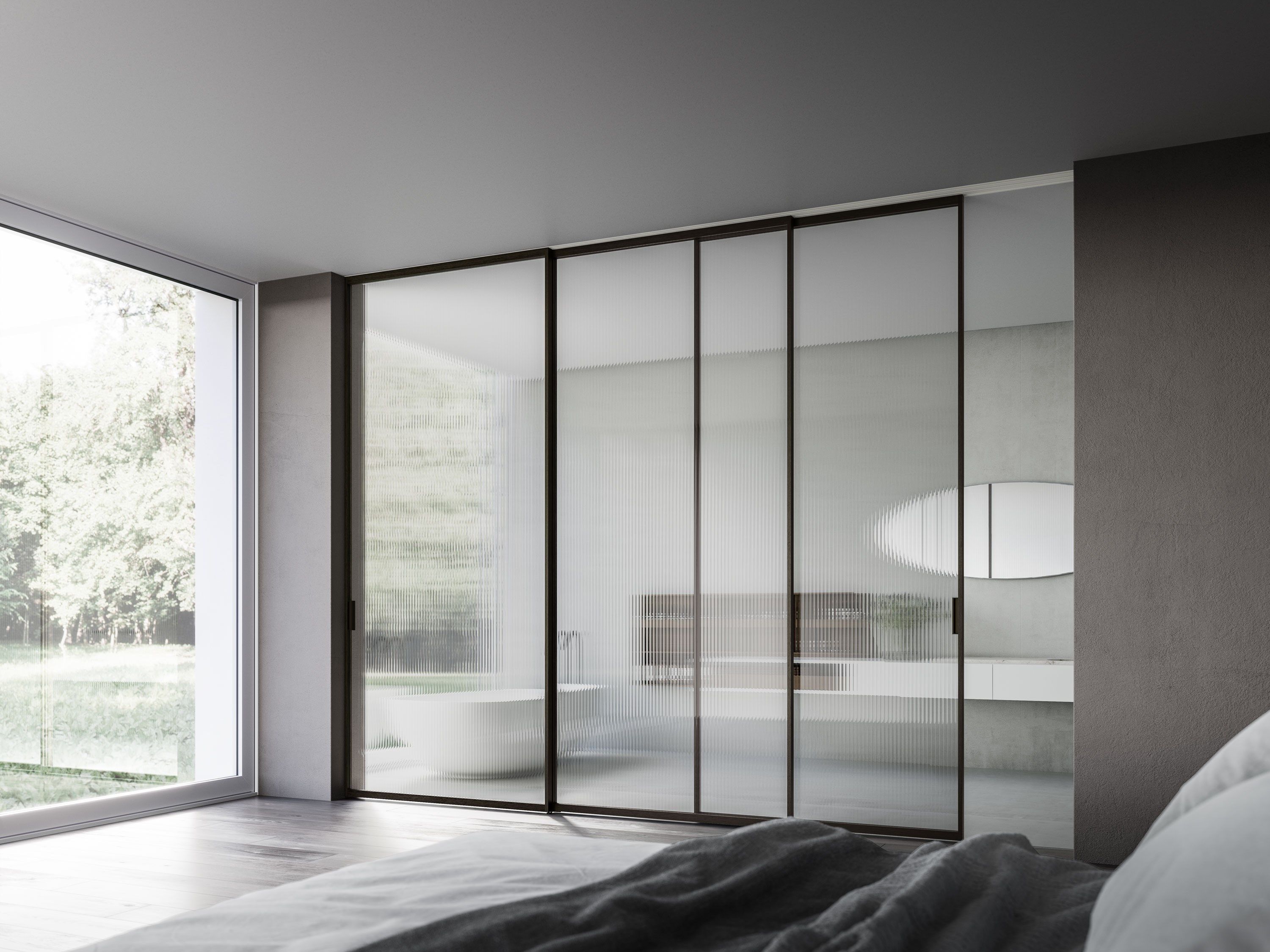 Раздвижные стеклянные двери ADL мифический ARCH-00059135 - Вид №6