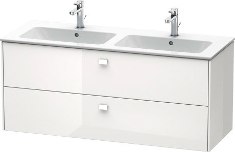 BR410504343 Brioso Тумбочка подвесная Базальт матовый, декор Duravit - Вид №2