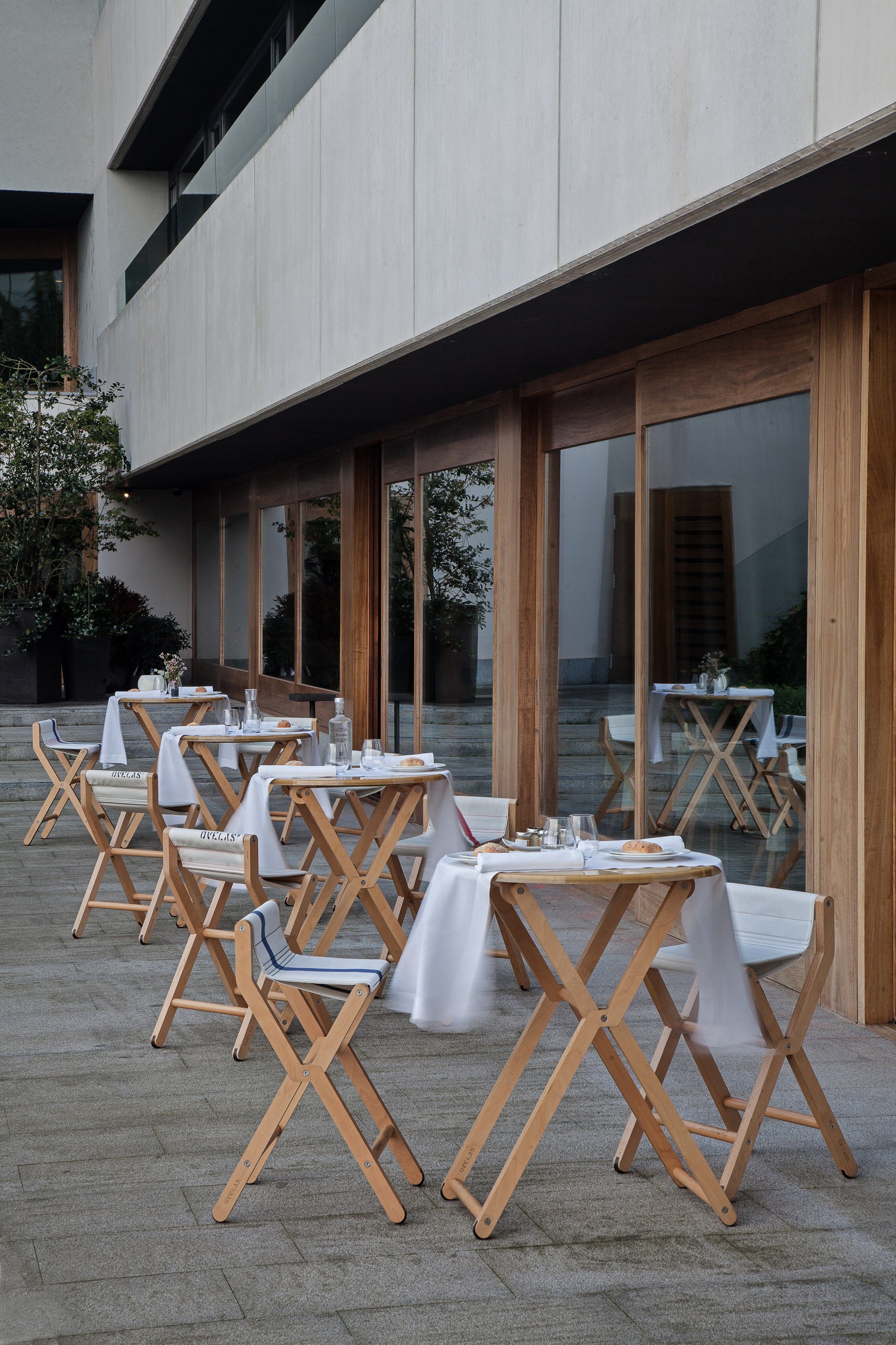 Высокий квадратный складной стол DVELAS Dinghy ARCH-00067797 - Вид №2