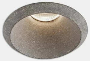 LEDS C4 Круглый встраиваемый светодиодный светильник из бетона Play