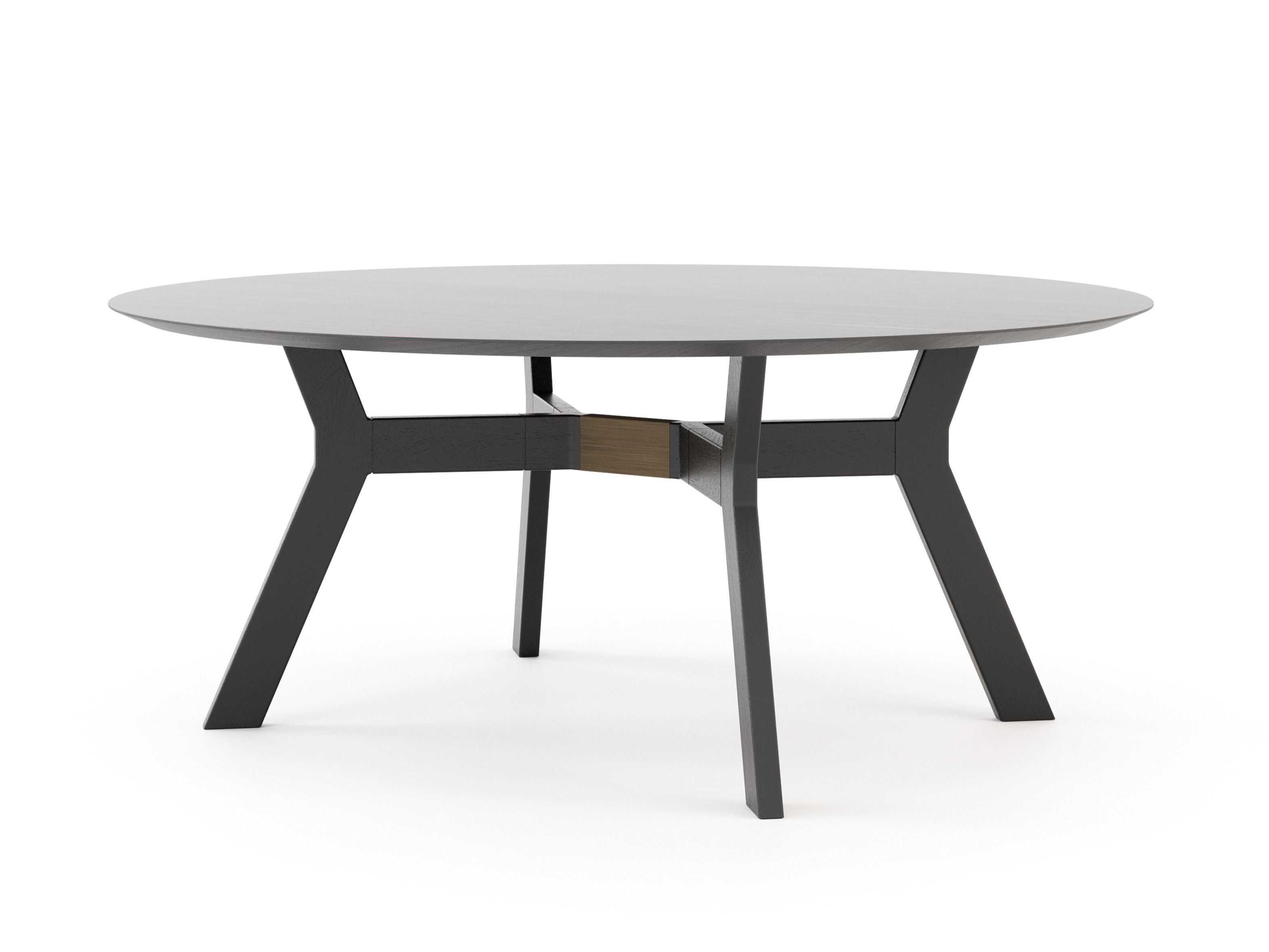 Круглый деревянный обеденный стол Stylish Club Toro ARCH-00053451